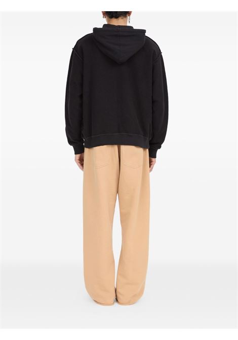 Giacca in cotone con cappuccio in nero Mm6 maison margiela - uomo MM6 MAISON MARGIELA | SH0HG0006M25014900